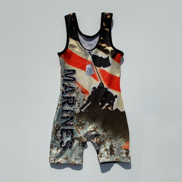 infant wrestling singlet